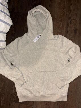 NWT abercrombie heavyweight popover hoodie!